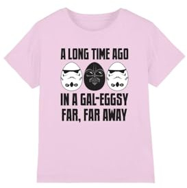 Star Wars GalEggsy Far, Far Away Girls T Shirt, Pink, 12-13 Years