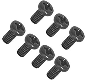 HSSDTECH Screws for Dell Inspiron 16Plus 7610 7620 IHR 7620 Inspiron 5510 5515 Black Base Screws: 7 pieces form a set, size M2x4 excluding anti-loose screws