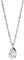 Purelei® Elegante Vintage-Halskette – Goldene Edelstahlkette mit weißem Zirkonia-Tropfen, 50/55 cm, verstellbar (Silver)