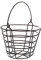 Milisten 1Pc Durable Golf Ball Storage Basket Capacity Iron Balls Container for Easy Carrying and Minimal Space for Golf Range Practice and Organizing