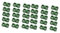 Toyvian 2 Ensembles Supports De Plantes Grimpantes Lot de Clips De Fixation pour Treillis De Jardin Connecteurs Stables pour Vignes Rosiers Accessoires De Jardinage Pratiques 50 Pièces * 2
