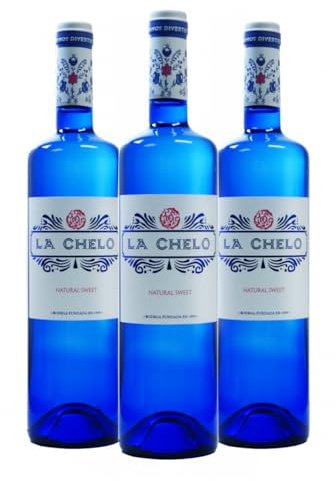 Vinos divertidos La Chelo Natural&Sweet vino blanco dulce malvar 3x75 cl