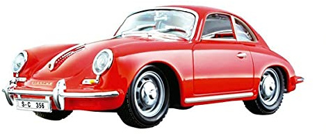 Burago Porsche 356B Coupe (1961) in Red (1:24 scale)