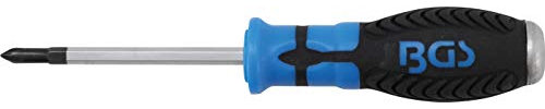 BGS 4908 | Schraubendreher | Kreuzschlitz PH1 | Klingenlänge 75 mm