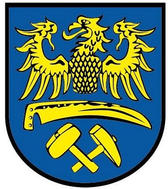 FahnenMax Autoaufkleber Sticker Oberschlesien Schild Kontur Fahne Aufkleber