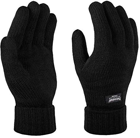 Regatta Thinsulate Gloves, Black, One Size