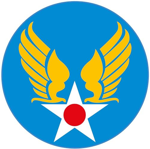 INDIGOS UG Aufkleber Autoaufkleber JDM Die Hart - Army Air Corps Decal Military Defense 114mmX114mm