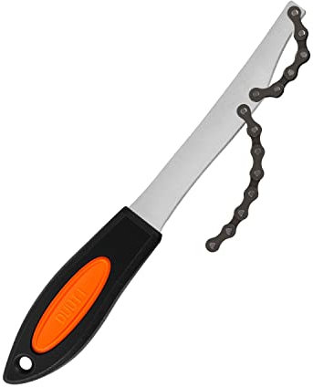 Flexzion Fouet à chaîne pignon de vélo BMX avec poignée Rouge - Outil Portable Flexible Pliant de Retrait de pignon de Roue vélo Bicyclette véhicules Routiers vélo de Montagne Mountain Bike