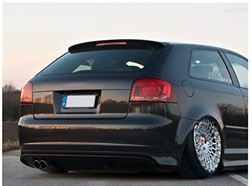 Heckwischerabdeckung ECHT GLAS inkl. Kleber Clean Heckscheibe Glasstopfen Abdeckung Wischerabdeckung Glasabdeckung A1,A2,A2,A4, 80 Avant,100,A6,Q3,Q5,Q7