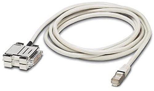 PHOENIX CONTACT CABLE-9/8/250/RSM/LENZE Kabeladapter für PSR Drehzahlwächter, 9/8-polig, 2.5m Kabellänge, Lenze für Steuerung