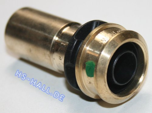 Viega Raxofix Einsteckstück Übergang 16 x 18 mmCu, Sanpress , Inox