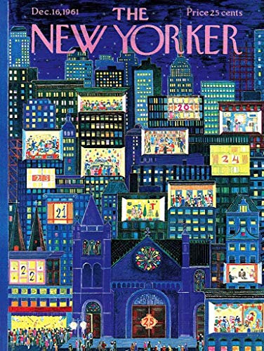 New York Puzzle Company - New Yorker City Advent Calendar - 1000 Piece Jigsaw Puzzle