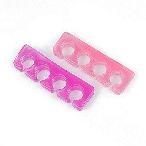 Art lalic Lot de 4 séparateurs d'orteils en silicone doux