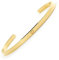 BERGERLIN Herz Armreif – Herz Armband aus Edelstahl in Gold