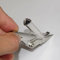 6 x 6 x 8 mm triangolo velocità e ugello di fissaggio in una punta di saldatura per saldatori plastica pistola ad aria calda