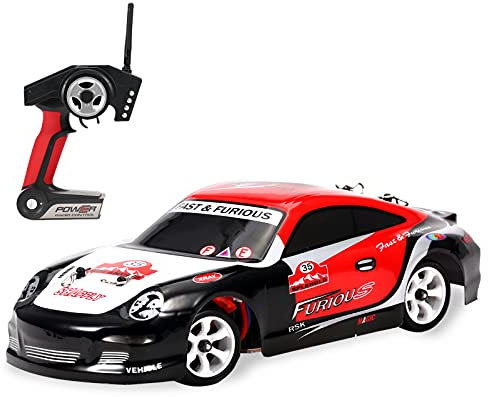Goolsky WLtoys K969 RC Drift Car 1/28 RC Car 2.4GHz 4WD 30km/h RC Rennauto High Speed Kinder Geschenk RTR mit Metallrahmen