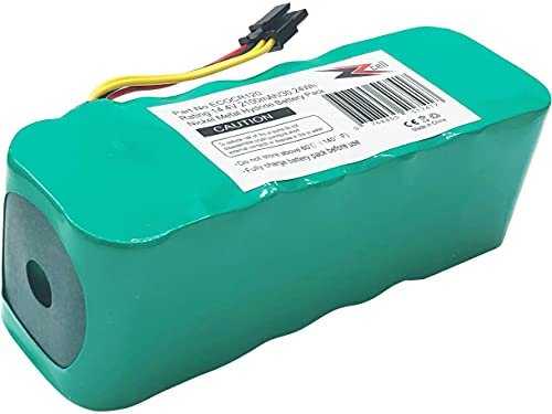 ZZcell Akku Ersatz für Ariete Briciola, Amibot, Dibea, Haier, Midea, Sichler, Profimaster, LP43SC2000P, KK8, X500, X580, 2711, 2712, 2713, 2717 Saugroboter, 14,4 V, 2100 mAh