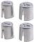 ECSiNG 2 Pares de adaptadores de Poste del convertidor de Terminal de batería adaptadores de Tapas de cuña de Poste Superior para Postes positivos o Negativos conversión de Barco de 11-13mm a 16-18mm