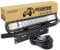 AUXTINGS 20 inch 288W Triple Row LED Work Light Bar Spot Flood Combo with Wiring Harness Kit+License Plate Mounting Bracket for Truck Car ATV SUV 4X4 Jp Truck Boat Tractor,12V 24V Waterproof
