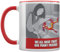Pyramid International Disney - Tazza in ceramica bianca da 325 ml, con scritta Mulan Friend, colore rosso brillante all'interno, manico rosso brillante, prodotto ufficiale