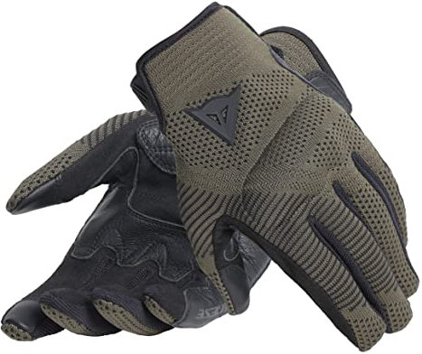 Dainese - Argon Gloves, Motorradhandschuhe, Strickgewebe, Viskoelastische Knöchelprotektoren, S Knöchelverschluss, Touchscreen, Motorradhandschuhe Für Herren, Traubenblatt, S