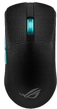 ASUS ROG Harpe Ace Aim Lab Edition Souris de jeu, 54 g, ultra-légère, connectivité (2,4 GHz RF, Bluetooth, filaire), capteur DPI 36K, 5 boutons programmables, ROG SpeedNova, Esports & FPS Gaming, Noir