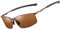 AORON Polarisierte Sonnenbrille Herren Outdoor Sportarten Schutz Brille UV400 Schutz Fahrbrille (Braun)