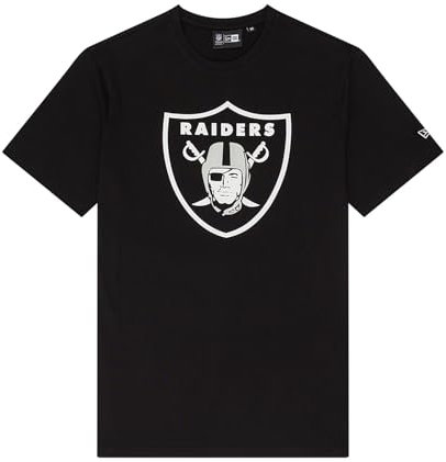 New Era Las Vegas Raiders NFL Team Logo Schwarz T-Shirt - XL