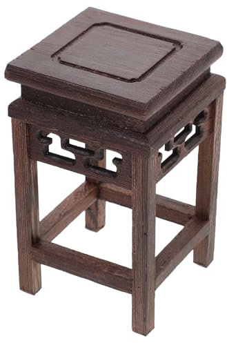 Cabilock Basis aus Wenge Zimmerpflanze chinesischer Blumenständer Anlage antiker halter antiker ausstellungsstand Haushalt Schemel Schreibtischlampe Vasenhalter Blumentopf hölzern