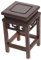Cabilock Basis aus Wenge Zimmerpflanze chinesischer Blumenständer Anlage antiker halter antiker ausstellungsstand Haushalt Schemel Schreibtischlampe Vasenhalter Blumentopf hölzern