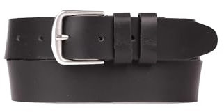 Petrol Industries Herren - Ledergürtel - Zubehör - Accessories - Schwarz - 95