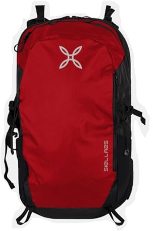 MONTURA SIELLA 25 ZAINO 25 LITRI ROBUSTO E VERSATILE IDEALE PER TREKKING E ARRAMPICATA (ROSSO)