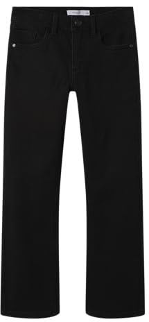 Name IT Jungen Boy Fit Nkmryan Straight Jeans 2100-Io Noos, Black Denim, 140 EU