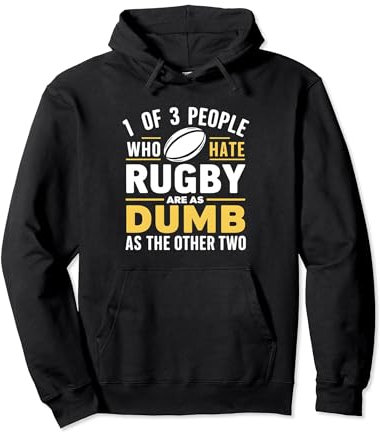 Funny Sarcastsic Rugby Saying for Rugby Fans & Rugby Players Pullover Hoodie