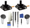iParto Joystick-Ersatz für Oculus Quest 3 Controller, analoger ThumbStick-Ersatz für Meta Quest 3 Controller mit Werkzeugen, 2 Stück