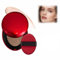 Red Cushion Foundation,Waterproof Flawless Air Cushion Foundation,Cushion Foundation Makeup For Glass Skin,Long-Lasting, Lightweight, Buildable Coverage, Easy Application (17c)