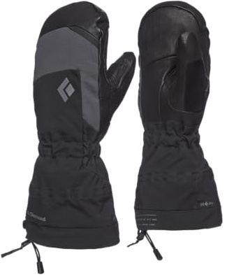 W MERCURY MITTS | Handfläche aus Ziegenleder, PrimaLoft-Isolierung, weiches Fleecefutter, Kevlar-Nähte für Seilhandhabung