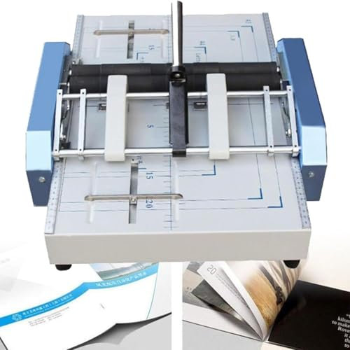 zxmeimm Grapadora eléctrica para Libros de Papel con 4/5 Posiciones de Clavos,A3,máquina de encuadernación Plana para encuadernar Carpetas para Uso en Oficina y Escuela,4reservations