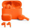 FOREVER COLORUM TWS Bluetooth Kopfhörer 5.3 Orange - In-Ear-Ohrhörer mit tiefem Bass - Kopfhörer mit Mikrofon - Passt Sich der Ohrform an - USB-C für Schnelles Laden - Kopfhörer Android und iOS