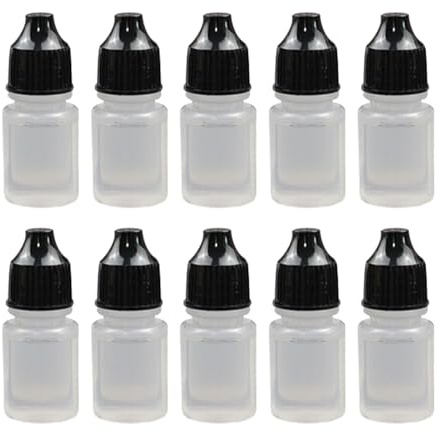 Lubrifiant Pour Rasoir, 10pcs Huile De Tondeuse, Huile Lubrifiante Pour Tête De Rasoirs et tondeuses à cheveux (3ml/ Bouteille)