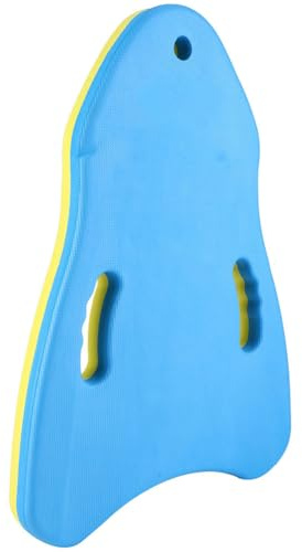 Schwimmendes Schwimmbrett Kickboard Schwimmtraining Aid Gripper Hai Form Blau für Anfänger Kinder Erwachsene