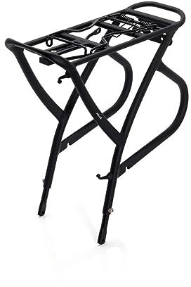 XLC Gepäckträger RP-R01 schwarz matt, 26-28, Alu, inkl. Zubehör, 2500600000