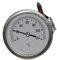 TERMOMETRO CAPILLARE FISSAGGIO STAFFA x CALDAIE E FORNI Diam 60mm scala 0/120gr