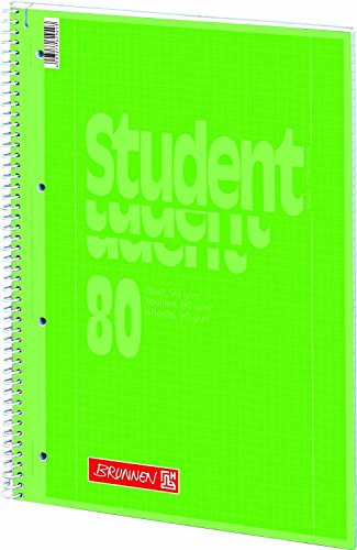 Collegeblock / Schreibblock Colour Code KIWI 80 Blatt / liniert mit Rand - A4 (Lin. 25)