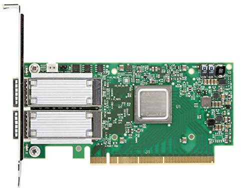 Mellanox Technologies Connectx-4 EN Netzwerkkarte (40/56GBE Dual-Port Qicroph28, PCIE3.0 X8, hohe Halterung MCX414A-BCAT)