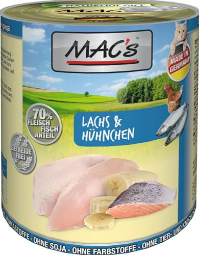 6 x Macs Cat Lamm & Pute 800g Dose