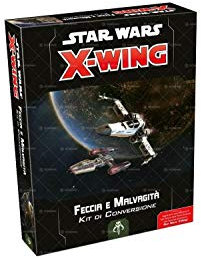 Asmodee Italia- Star Wars X-Wing Konversion Feccia und Malvagität, Color, 9929