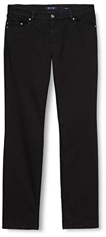 EUREX by Brax Herren Style Luke Jeans, Schwarz, 40W / 34L EU
