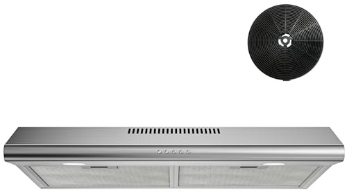 FIREGAS Under Cabinet Range Hood 30 inch, 300 CFM Kitchen Hood, Vent Hood