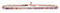Bracciale Uomo Donna Tennis Argento 925 con Zirconi - Dimensioni 2 mm - Misura regolabile da 17 a 20 cm - Colore a scelta (Oro Rosa/Zirconi Rainbow)